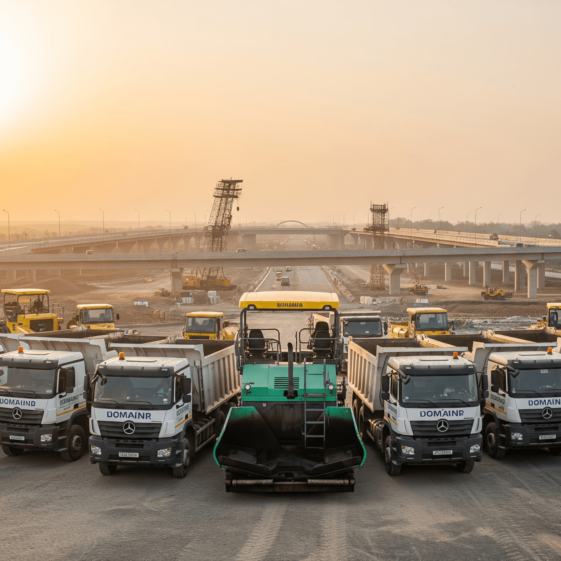 Modern Paving Fleet